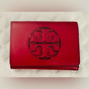 Tory Burch Cherry Red Wallet